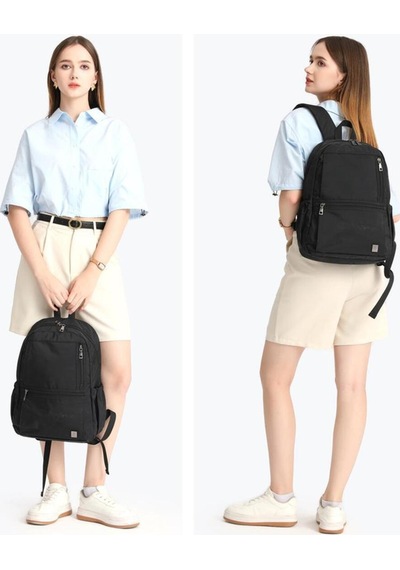 Exclusive Serisi Uniseks Sırt Çantası Smart Bags 8755 Siyah