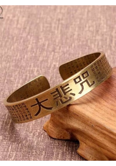 Vintage Sutra Darani Mantra, Vajra Pestle Şans Mantra Bileklik Çok Renkli