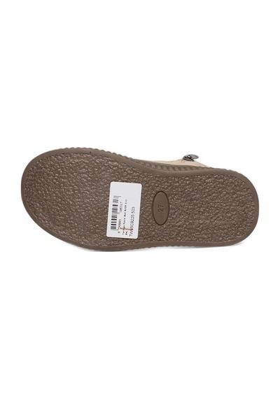 Trendyshose Tw-1009225 Kız Çocuk Su Geçirmez Hafif Ortapedik Taban Bot Convers Bej