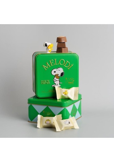Melodi Çikolata Peanuts Collection Share The Sweetness Metal Kutu 200g