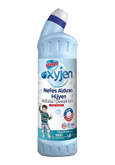 Bingo Oksijen Çamaşır Suyu 9 x 750 ML