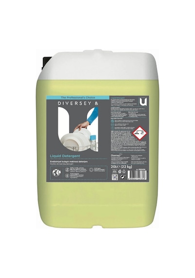 Diversey Endüstriyel Bulaşık Makinesi Deterjanı 22 KG