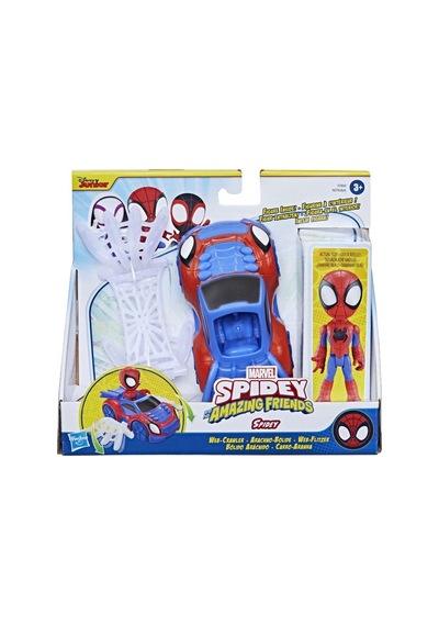Bezos F6776 Spidey Ve İnanılmaz Arkadaşları - Araç Ve Figür +3 Yaş Nıda