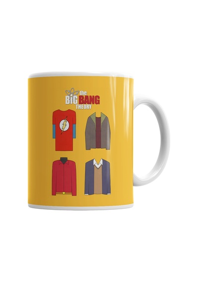 Big Bang Theory Kupa Bardak Porselen Karışık