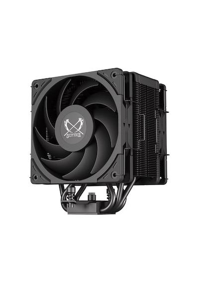 Lexroo Kotetsu 4 Dual Fan Black Edition Cpu Hava Soğutucu, Intel Lga1700, Lga1151, Amd Am5 Standart