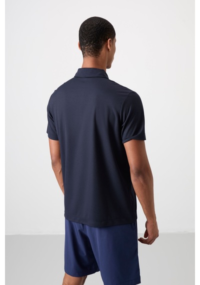 Tommy Life Lacivert Polyester Nefes Alan Dokulu İnce Esnek Standart Fit Polo Yaka Erkek Performans T-shirt - 8 Lacivert Tommy Life Lacivert Polyester Nefes Alan Dokulu İnce Esnek Standart Fit Polo Yaka Erkek Performans T-shirt - 8 Lacivert