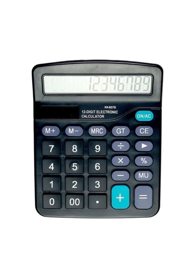 Tr Ente Hesap Makinesi Kk-837b, 12 Haneli, Elektronik Genel