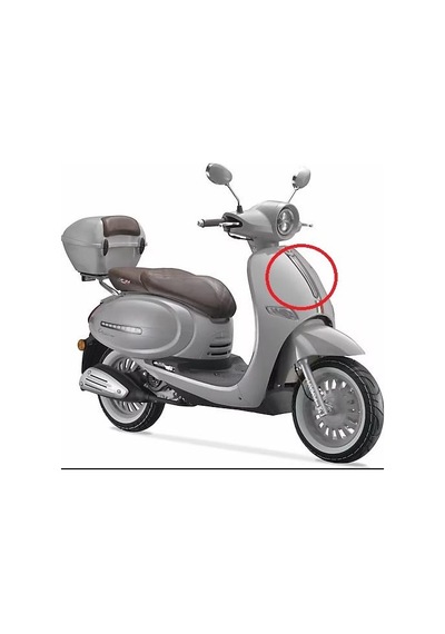 125 Cc - 50 Cc Orta Park Lambası Led Cappucino Moto Eay