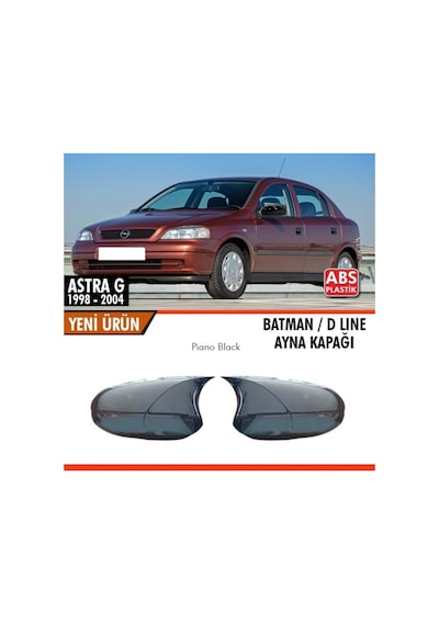 Opel Astra G Batman Ayna Kapağı Piano Black / 1998-2004