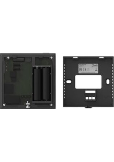 087n6477 Ret2001rf + Rx1-s V2, Termostat İçin Piller + Alıcı İçin 230vac, Dijital Rf Termostatı