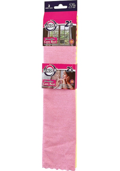 Vindex Mikrofiber Cam Bezi 2'li