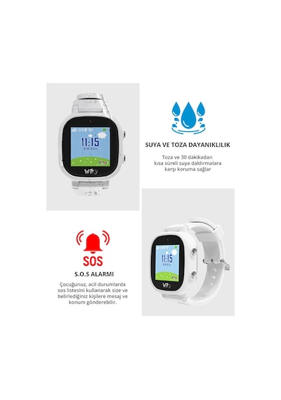 Wiky Watch 5E e-SIM Akıllı Çocuk Saati (İthalatçı Garantili) Wiky Watch 5E e-SIM Akıllı Çocuk Saati (İthalatçı Garantili)