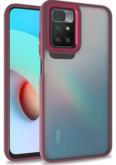 Xiaomi Redmi Note 11t 5g Kılıf Zore Flora Kapak Kırmızı