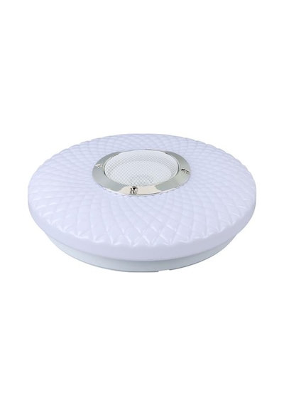 Powermaster Pm-27329 Beyaz 30 6 Cm 24 Watt Bluetooth Hoparlörlü Tavan Aydınlatma Al-bl302 Tornavida Hediyeli