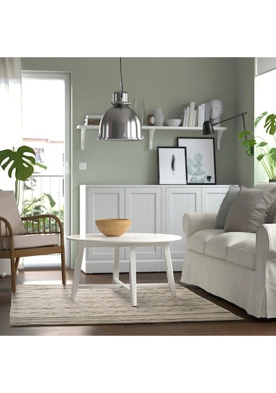 Ikea Vägnät El Dokuması Halı 170 X 240 Cm Gri - Bej