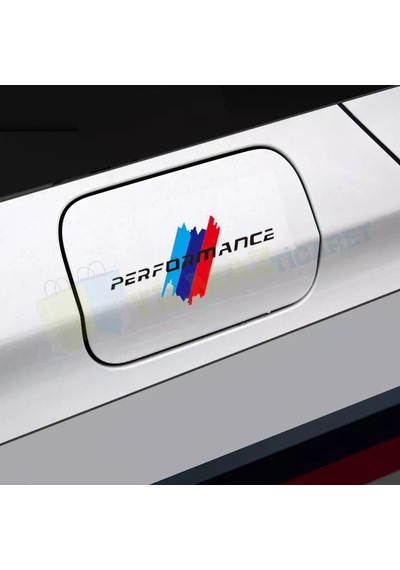 Bmw M Performance Oto Sticker Bagaj Depo Kapağı Çamurluk Etiket