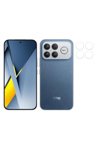 Microcase Xiaomi Poco F8 Ultra/redmi K90 Pro Max Kamera Camı Lens Koruyucu Nano Esnek Film-al3400