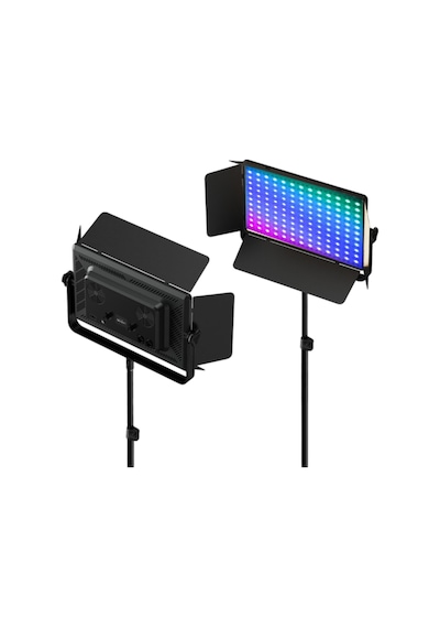 Gdx P750r Iı Rgb Led Video Işığı 2 Li Set