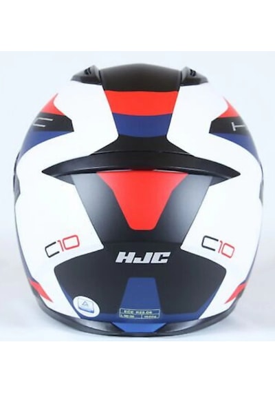 C10 Kapalı Kask Tıns Hrc Renk Mc21sf Şeffaf Vizör Beyaz