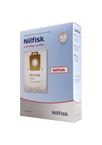 Nilfisk Select Comfort Allergy Kutulu Toz Torbası 4 Adet