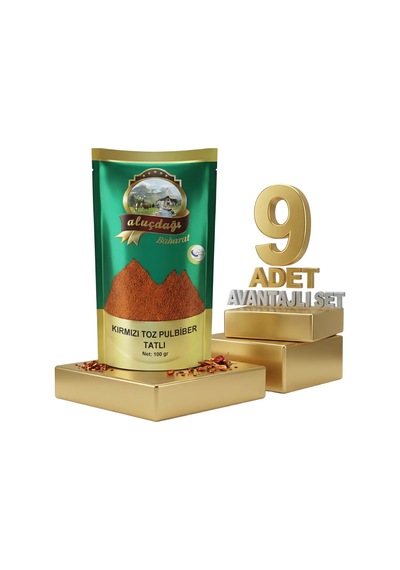Aluçdağı Pul Biber 9x100 Gr