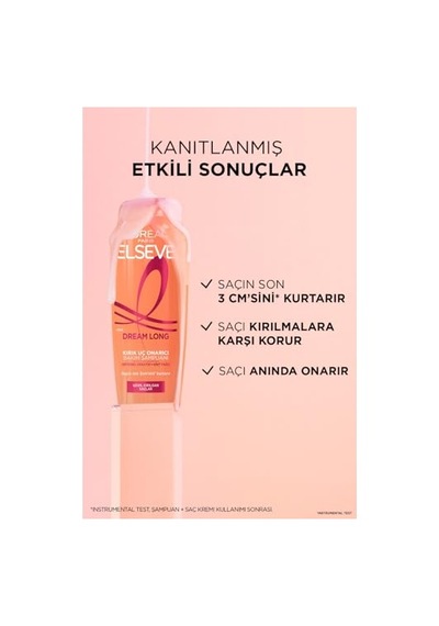 L'oreal Paris Elseve Dream Long Onarıcı Bakım Şampuanı 300 Ml