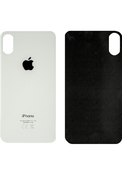 TeknikEvim Apple Uyumlu iPhone X Arka Pil Batarya Kapağı (Cam) (275873428)