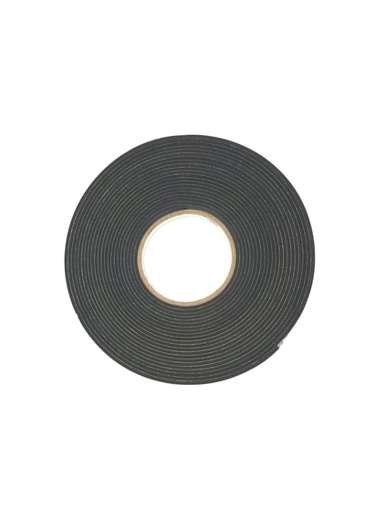 Tr Yapışkan Kapı Pencere Bandı Süngeri Yalıtım Süngeri Eva-3mmx10mm-siyah-10 Metre