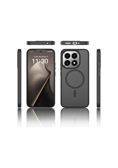 Vendas Xiaomi 15t Kılıf Sert Pc Arka Yüzey Wireless Şarj Özellikli Zore Flet M-safe Kapak + Kamera Lens Koruyucu Siyah Vendas Xiaomi 15t Kılıf Sert Pc Arka Yüzey Wireless Şarj Özellikli Zore Flet M-safe Kapak + Kamera Lens Koruyucu Siyah