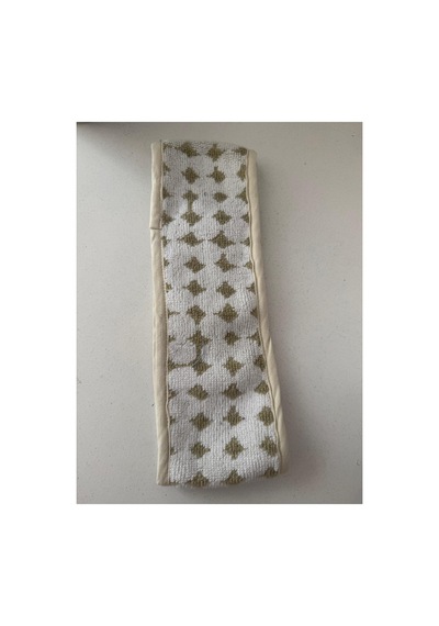 Saç Bandı Bandana Kumaş Pratik Kullanım Kahverengi Kahverengi