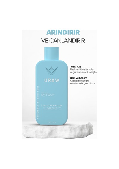 Uraw Arındırıcı Canlandırıcı Yüz Temizleme Jeli 150 ML