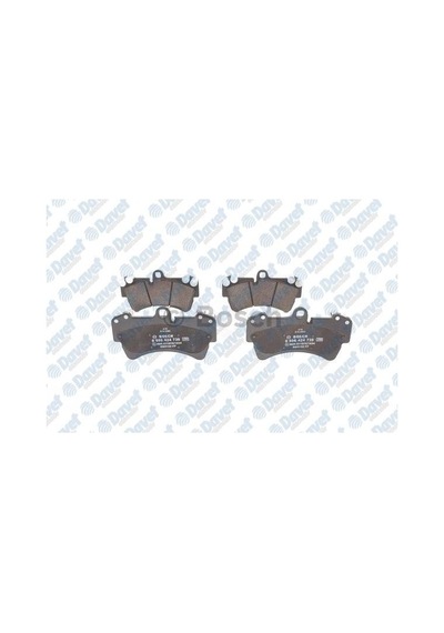 Bosch Fren Balatası On Wva 23693 Volkswagen Touareg 2002 Q7 2006 Porche Cayenne 02 DV00-BOSCH 0986424739