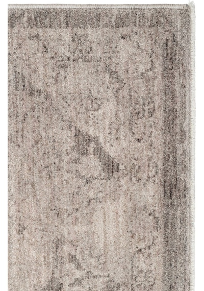 Shiraz Shr 01 Grey Vintage Eskitme Tarzı Yumuşak Dokulu Salon Halısı Oturma Odası Halısı Gri