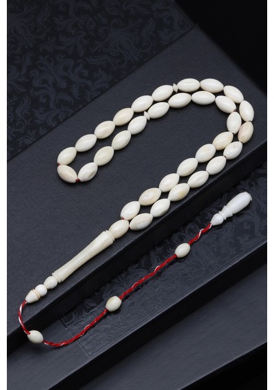 Kemik Tesbih 6 X 11 Mm Arpa Kesim - T-1820