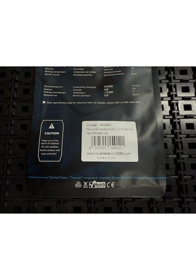 Hm805 12.8w 2 Gram Şırınga Termal Macun