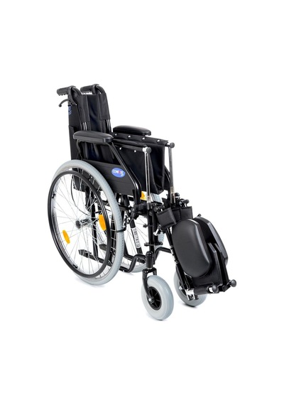 Dm-303 Özellikli 45 Cm Manuel Tekerlekli Sandalye - Ayak Kalkarlı Baldır Destekli
