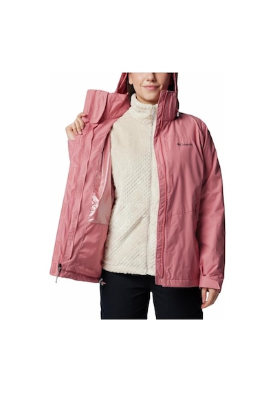 Columbia Bugaboo Iıı Fleece Interchange Kadın Mont Pembe