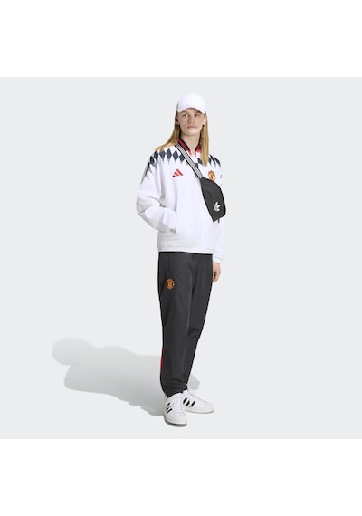 Adidas Manchester United Stadium Erkek Beyaz Ceket Kv4348