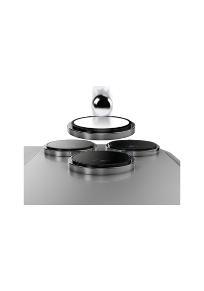İphone 18 Pro Max İle Uyumlu Cl-07 Safir Lens Koruyucu Mor