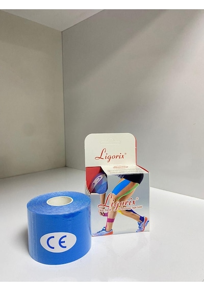 Ligorix Kinesio Tape  Bandı 5cm X 5m -mavi