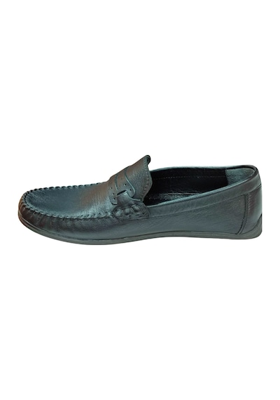 Smartmen Saraçlı Erkek Siyah Casual Ayakkabı-2 Siyah