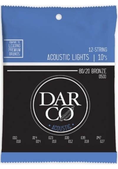 Martin & Co 41Y18D500 - 12-String Lights Akustik Gitar Teli