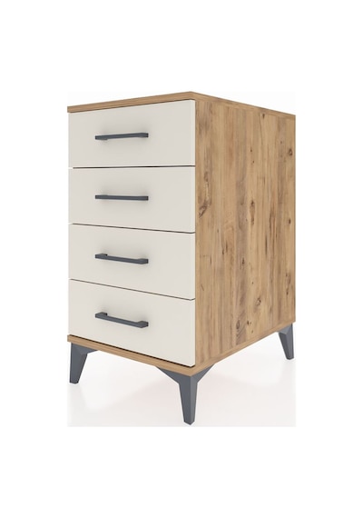 Kronos Komodin 4 Çekmeceli 44x59x80 Çam-aytaşı Çam