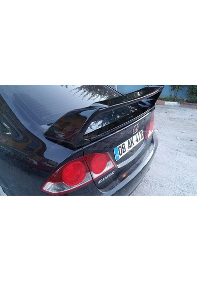 Honda Fd6 Rr Spoiler --Fibersan Tuning