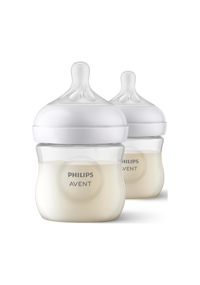 Philips Doğal Tepkili Biberon 2 Li Set, 125 Ml, 0-3 Ay, Akıtmaz Emzik, Kolik Ve Gaz Önleyici, Bpa İçermez, Scy900/02 Çok Renkli