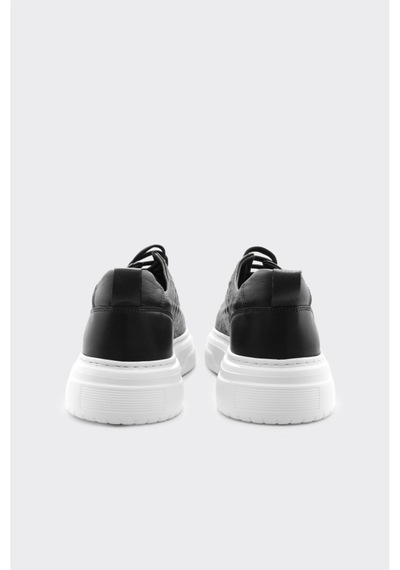 Derinet Hakiki Deri Bağcıklı Yüksek Taban Erkek Sneaker Siy Bey Croco Siy Bey Croco Derinet Hakiki Deri Bağcıklı Yüksek Taban Erkek Sneaker Siy Bey Croco Siy Bey Croco