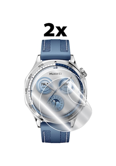 Huawei Watch Gt 5 46 Mm Ile Uyumlu Hydrogel Ekran Koruyucu 2 Adet