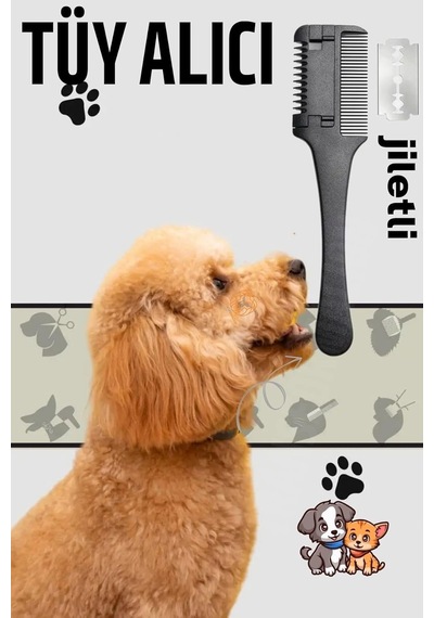 Transformacion Kedi Ve Köpek Jiletli Tüy Alma Tarağı, 7430000721307