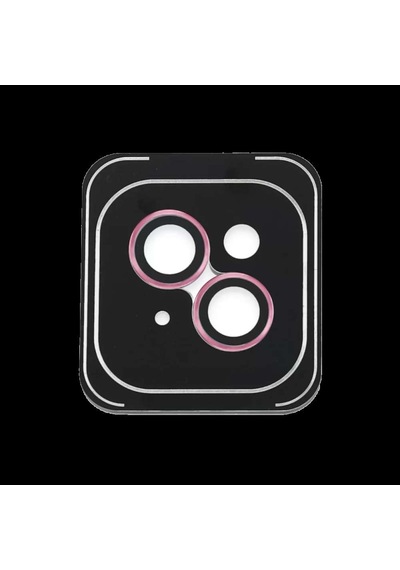 İphone 14 Pvd Metal Kamera Lens - Pembe Diğer