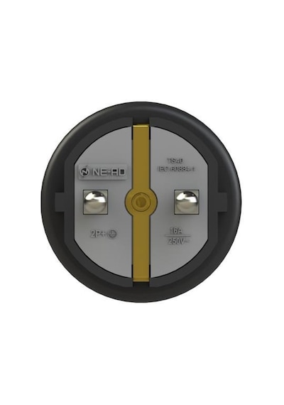 Ne-Ad Kauçuk Erkek Fiş 1X16A 4001